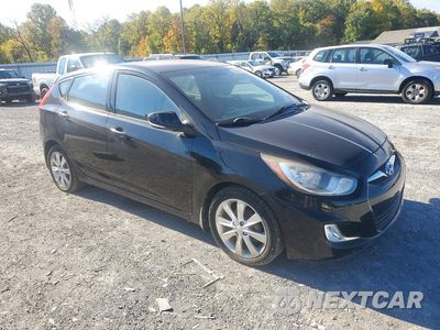 Czwarte zdjęcie samochodu z boku: 2013 HYUNDAI ACCENT SE VIN:KMHCU5AE4DU079465 - miniatura