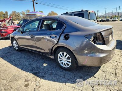 Drugie zdjęcie samochodu z przodu: 2012 HONDA CIVIC LX VIN:19XFB2F55CE387353 - miniatura
