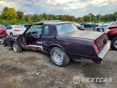 Drugie zdjęcie samochodu z przodu: 1985 CHEVROLET MONTE CARLO VIN:1G1GZ37G2FR213067 - miniatura
