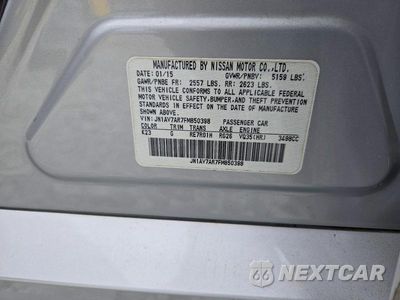 Zdjęcie 12 z 12 samochodu: 2015 INFINITI Q50 HYBRID PREMIUM VIN:JN1AV7AR7FM850398 - miniatura