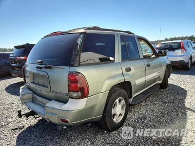 Trzecie zdjęcie samochodu z tyłu: 2004 CHEVROLET TRAILBLAZER LS VIN:1GNDS13S442437614 - miniatura