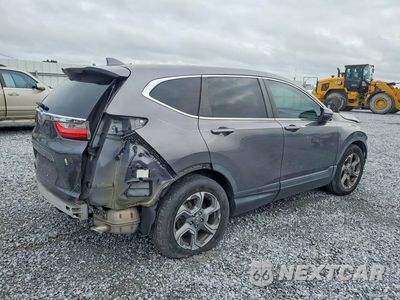 Trzecie zdjęcie samochodu z tyłu: 2018 HONDA CR-V EX VIN:5J6RW1H53JA004870 - miniatura