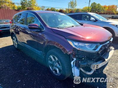 Czwarte zdjęcie samochodu z boku: 2019 HONDA CR-V EX VIN:2HKRW2H52KH623384 - miniatura