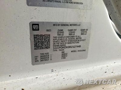 Zdjęcie 12 z 12 samochodu: 2024 CHEVROLET SILVERADO 1500 LT K1500 LT-L VIN:1GCPDKEK0RZ127445 - miniatura