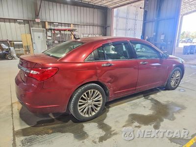Trzecie zdjęcie samochodu z tyłu: 2013 CHRYSLER 200 LIMITED VIN:1C3CCBCG2DN505799 - miniatura