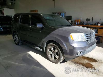 Czwarte zdjęcie samochodu z boku: 2014 HONDA PILOT EXL VIN:5FNYF4H62EB042454 - miniatura