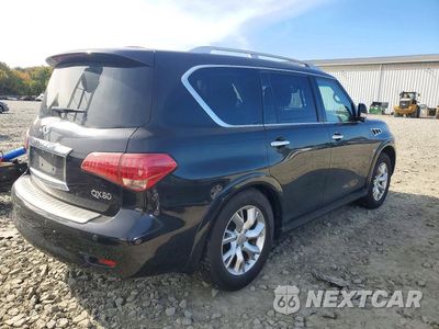 Trzecie zdjęcie samochodu z tyłu: 2014 INFINITI QX80 BASE VIN:JN8AZ2NC3E9353428 - miniatura