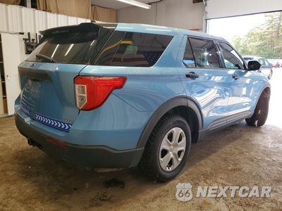 Trzecie zdjęcie samochodu z tyłu: 2020 FORD EXPLORER POLICE INTERCEPTOR VIN:1FM5K8AB3LGA64622 - miniatura