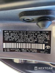Zdjęcie 12 z 12 samochodu: 2025 TOYOTA COROLLA HYBRID SE VIN:JTDBCMFE1SJ038862 - miniatura