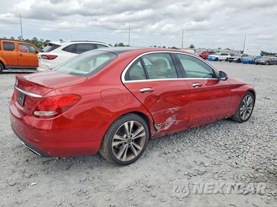 Trzecie zdjęcie samochodu z tyłu: 2018 MERCEDES-BENZ C 300 VIN:WDDWF4JB7JR409714 - miniatura