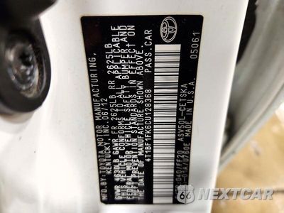 Zdjęcie 12 z 12 samochodu: 2012 TOYOTA CAMRY SE VIN:4T1BF1FK6CU128368 - miniatura