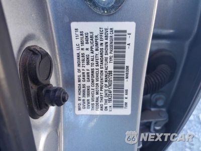 Zdjęcie 12 z 12 samochodu: 2019 HONDA INSIGHT LX VIN:19XZE4F17KE017288 - miniatura