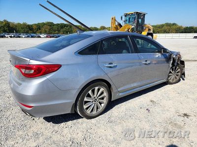 Trzecie zdjęcie samochodu z tyłu: 2017 HYUNDAI SONATA SPORT VIN:5NPE34AF5HH571800 - miniatura
