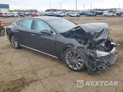 Czwarte zdjęcie samochodu z boku: 2021 LEXUS LS 500 BASE VIN:JTHD51FF8M5014434 - miniatura