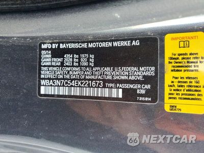 Zdjęcie 12 z 12 samochodu: 2014 BMW 428 I VIN:WBA3N7C54EK221673 - miniatura