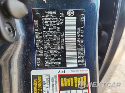 Zdjęcie 13 z 13 samochodu: 2013 TOYOTA CAMRY XLE VIN:4T1BF1FK1DU703557 - miniatura