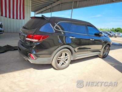 Trzecie zdjęcie samochodu z tyłu: 2017 HYUNDAI SANTA FE LIMITED ULTIMATE VIN:KM8SR4HF2HU226653 - miniatura