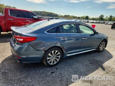 Trzecie zdjęcie samochodu z tyłu: 2015 HYUNDAI SONATA SPORT VIN:5NPE34AFXFH118558 - miniatura