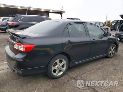 Trzecie zdjęcie samochodu z tyłu: 2013 TOYOTA COROLLA S VIN:5YFBU4EE7DP146755 - miniatura