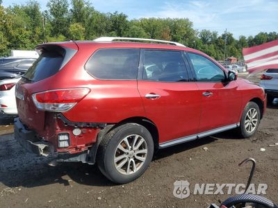 Trzecie zdjęcie samochodu z tyłu: 2015 NISSAN PATHFINDER S VIN:5N1AR2MMXFC670645 - miniatura