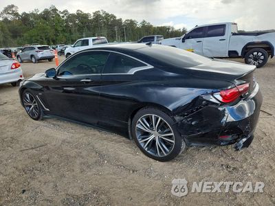 Drugie zdjęcie samochodu z przodu: 2018 INFINITI Q60 2.0T LUXE VIN:JN1CV7EL8JM250044 - miniatura