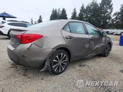Trzecie zdjęcie samochodu z tyłu: 2019 TOYOTA COROLLA SE VIN:2T1BURHE2KC193780 - miniatura