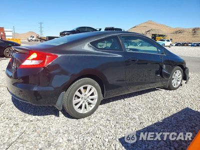Trzecie zdjęcie samochodu z tyłu: 2012 HONDA CIVIC EXL VIN:2HGFG3B15CH544167 - miniatura