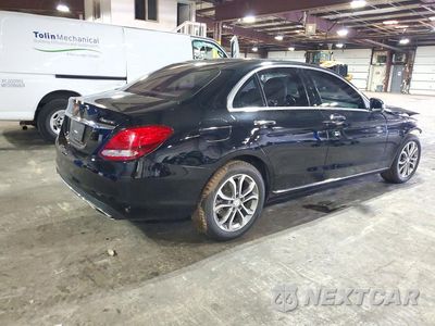 Trzecie zdjęcie samochodu z tyłu: 2017 MERCEDES-BENZ C 300 4MATIC VIN:55SWF4KB2HU196257 - miniatura