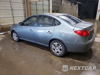 Drugie zdjęcie samochodu z przodu: 2010 HYUNDAI ELANTRA BLUE VIN:KMHDU4AD7AU951624 - miniatura