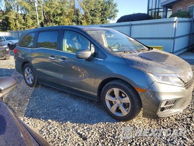 Czwarte zdjęcie samochodu z boku: 2018 HONDA ODYSSEY EXL VIN:5FNRL6H74JB062409 - miniatura