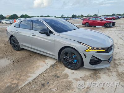 Czwarte zdjęcie samochodu z boku: 2021 KIA K5 GT LINE VIN:5XXG64J28MG063291 - miniatura