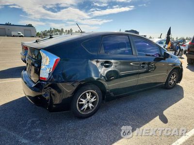 Trzecie zdjęcie samochodu z tyłu: 2011 TOYOTA PRIUS TWO VIN:JTDKN3DU0B0251323 - miniatura