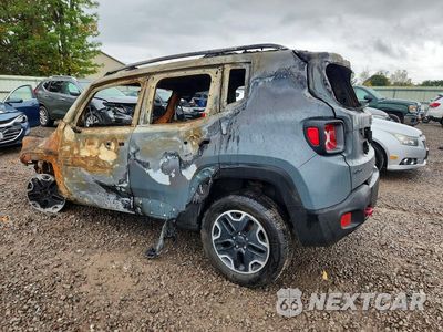 Drugie zdjęcie samochodu z przodu: 2017 JEEP RENEGADE TRAILHAWK VIN:ZACCJBCB6HPE87164 - miniatura