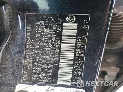 Zdjęcie 12 z 12 samochodu: 2013 TOYOTA CAMRY SE VIN:4T1BF1FK0DU285637 - miniatura
