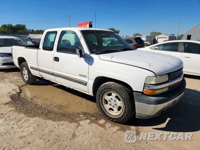Czwarte zdjęcie samochodu z boku: 2002 CHEVROLET SILVERADO C1500 VIN:2GCEC19V621322604 - miniatura