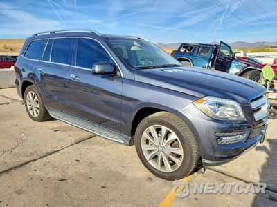 Czwarte zdjęcie samochodu z boku: 2015 MERCEDES-BENZ GL 450 4MATIC VIN:4JGDF6EE3FA458105 - miniatura