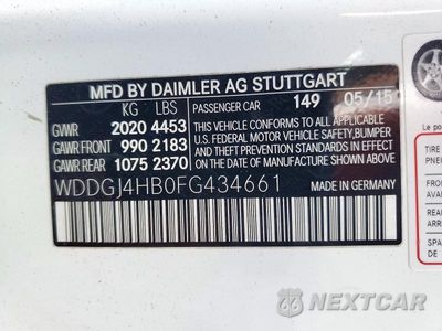 Zdjęcie 12 z 12 samochodu: 2015 MERCEDES-BENZ C 250 VIN:WDDGJ4HB0FG434661 - miniatura