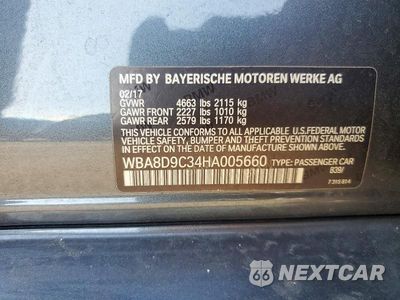 Zdjęcie 12 z 12 samochodu: 2017 BMW 330 XI VIN:WBA8D9C34HA005660 - miniatura