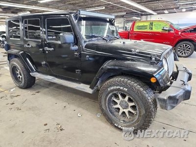 Czwarte zdjęcie samochodu z boku: 2008 JEEP WRANGLER UNLIMITED SAHARA VIN:1J4GA59178L570425 - miniatura