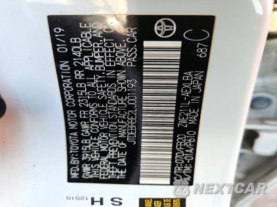 Zdjęcie 13 z 13 samochodu: 2020 TOYOTA COROLLA LE VIN:JTDEBRBE2LJ001193 - miniatura