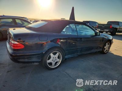 Trzecie zdjęcie samochodu z tyłu: 2001 MERCEDES-BENZ CLK 430 VIN:WDBLK70G41T064618 - miniatura