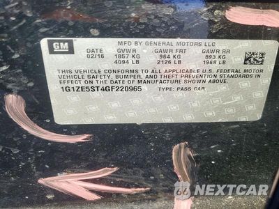 Zdjęcie 13 z 13 samochodu: 2016 CHEVROLET MALIBU LT VIN:1G1ZE5ST4GF220965 - miniatura