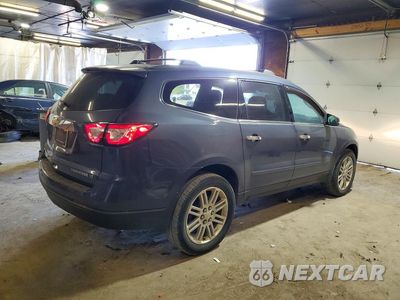 Trzecie zdjęcie samochodu z tyłu: 2014 CHEVROLET TRAVERSE LT VIN:1GNKVGKD9EJ289262 - miniatura