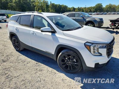 Czwarte zdjęcie samochodu z boku: 2022 GMC TERRAIN SLE VIN:3GKALMEV6NL203769 - miniatura
