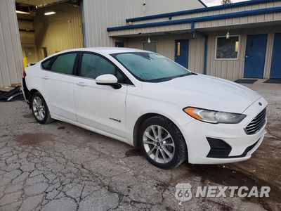 Czwarte zdjęcie samochodu z boku: 2019 FORD FUSION SE VIN:3FA6P0LUXKR119137 - miniatura
