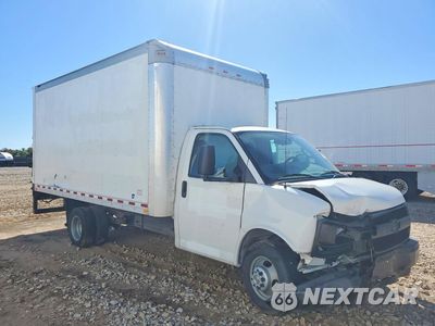 Czwarte zdjęcie samochodu z boku: 2016 CHEVROLET EXPRESS BOX TRUCK VIN:1GB3GSCG8G1143915 - miniatura