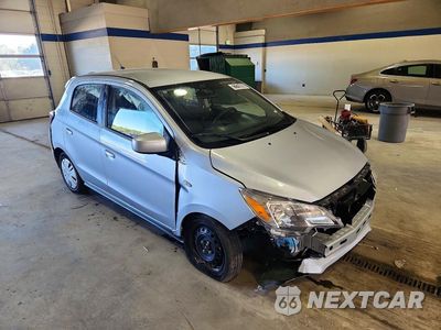 Czwarte zdjęcie samochodu z boku: 2024 MITSUBISHI MIRAGE ES VIN:ML32AUHJ8RH026535 - miniatura