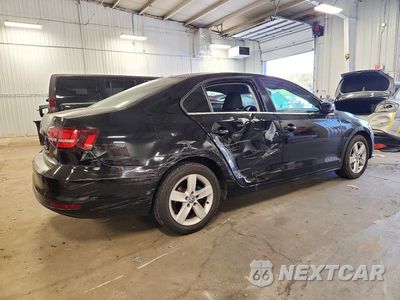 Trzecie zdjęcie samochodu z tyłu: 2017 VOLKSWAGEN JETTA S VIN:3VW2B7AJ2HM374764 - miniatura