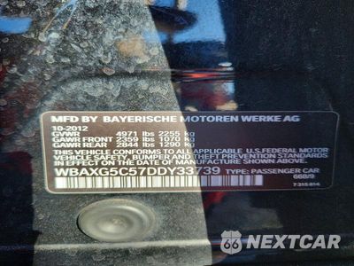 Zdjęcie 12 z 12 samochodu: 2013 BMW 528 I VIN:WBAXG5C57DDY33739 - miniatura