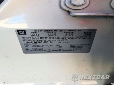 Zdjęcie 13 z 13 samochodu: 2012 CHEVROLET EQUINOX LT VIN:2GNALDEK6C1256124 - miniatura